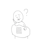 へんなかお のスタンプ（個別スタンプ：3）