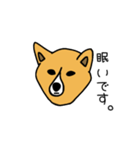 お犬さまさま。(ふちあり)（個別スタンプ：10）