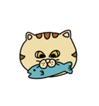 ねこ（かお）（個別スタンプ：5）