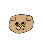 ねこ（かお）（個別スタンプ：7）