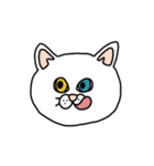 ねこ（かお）（個別スタンプ：14）