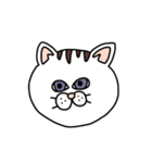 ねこ（かお）（個別スタンプ：25）