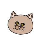 ねこ（かお）（個別スタンプ：27）