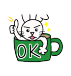 ハッピー！かうさぎ【日常会話】（個別スタンプ：3）