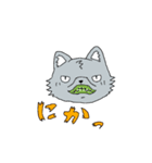 キックボクシングをするオオカミ（個別スタンプ：11）