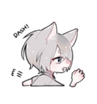 三毛猫かいこ君の相槌（個別スタンプ：23）