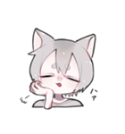 三毛猫かいこ君の相槌（個別スタンプ：26）