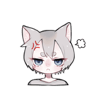 三毛猫かいこ君の相槌（個別スタンプ：29）