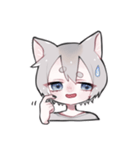 三毛猫かいこ君の相槌（個別スタンプ：31）