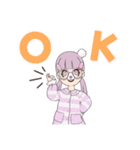 モコモコうさぎちゃん（個別スタンプ：7）