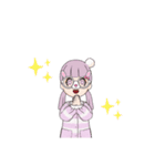 モコモコうさぎちゃん（個別スタンプ：24）