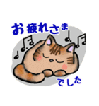 毎日モフねこスタンプ（個別スタンプ：15）