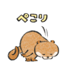 可愛い嘘のカワウソ15（個別スタンプ：6）