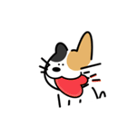 いつなんどきにも使えるいぬねこスタンプ（個別スタンプ：25）