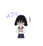 学級委員の伊藤さん（個別スタンプ：11）