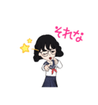 学級委員の伊藤さん（個別スタンプ：15）