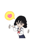 学級委員の伊藤さん（個別スタンプ：17）
