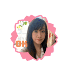 my stamp Yuka 3  with NP（個別スタンプ：4）