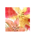 花100 C（個別スタンプ：4）