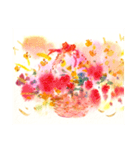 花100 C（個別スタンプ：8）
