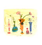 花100 C（個別スタンプ：9）