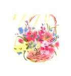 花100 C（個別スタンプ：12）
