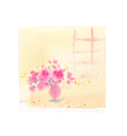 花100 C（個別スタンプ：16）