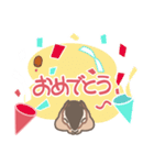 春しまりすしましま♪（個別スタンプ：16）