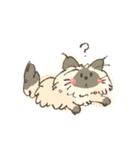 ねこ大好き！I love cats ！（個別スタンプ：1）