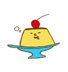 顔に出やすいプリンちゃん（個別スタンプ：8）