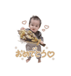 Asuka's 1st birthday stamp✩.*˚（個別スタンプ：4）