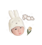 Asuka's 1st birthday stamp✩.*˚（個別スタンプ：6）
