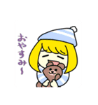 円盤人とキャラクター（個別スタンプ：1）