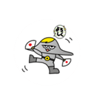 円盤人とキャラクター（個別スタンプ：18）