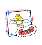 円盤人とキャラクター（個別スタンプ：37）