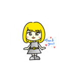 円盤人とキャラクター（個別スタンプ：39）