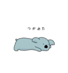 女の子と男の子と動物たちのスタンプ（個別スタンプ：8）