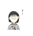 女の子と男の子と動物たちのスタンプ（個別スタンプ：11）