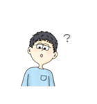 女の子と男の子と動物たちのスタンプ（個別スタンプ：13）