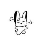 情緒不安定なうさぎーず（個別スタンプ：7）