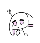 情緒不安定なうさぎーず（個別スタンプ：9）