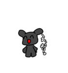 情緒不安定なうさぎーず（個別スタンプ：14）