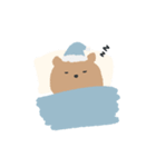 かわいいゆるいくま。（個別スタンプ：8）