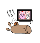 しろめラビットⅧ アクティブライフ編.（個別スタンプ：13）