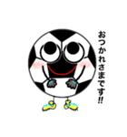 サッカーぼーるん（個別スタンプ：1）