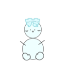 正直な雪だるまスタンプ（個別スタンプ：6）