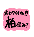 柏を愛する人のスタンプ（個別スタンプ：11）