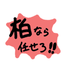柏を愛する人のスタンプ（個別スタンプ：16）