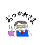 マスク課長☆丸井まるたろう（個別スタンプ：28）