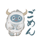 ちびイエティとビックフットと雪男（個別スタンプ：14）
